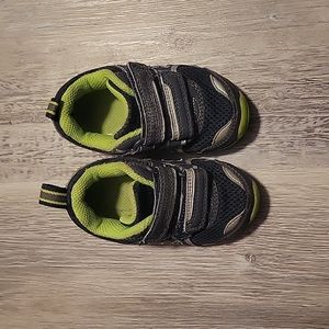 Stride Rite 5.5W blue/grey Christopher sneakers